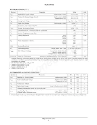 NLAS4052QSR Datasheet Page 3