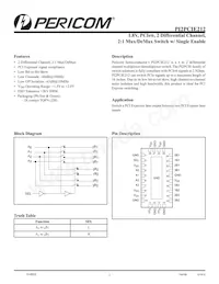 PI2PCIE212ZHEX數據表 封面