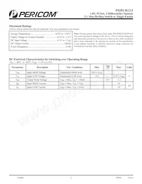 PI2PCIE212ZHEX Datasheet Pagina 2