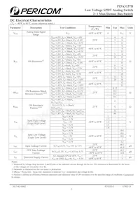 PI5A3157BZUE+DMX Datasheet Pagina 3