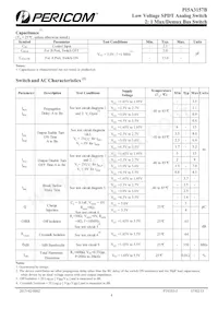 PI5A3157BZUE+DMX Datasheet Page 4