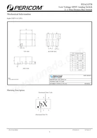 PI5A3157BZUE+DMX Datasheet Pagina 8