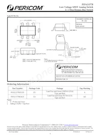 PI5A3157BZUE+DMX Datasheet Pagina 9