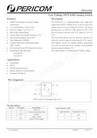 PI5A3166TAEX Datenblatt Cover