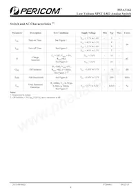 PI5A3166TAEX Datenblatt Seite 4