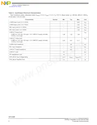 SGTL5000XNAA3R2 Datasheet Pagina 6