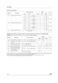 ST75185CPR Datasheet Page 4