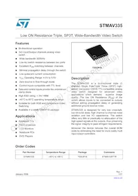 STMAV335TTR Datasheet Cover