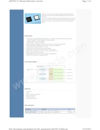 UPD720115K8-711-BAK-A Datenblatt Cover