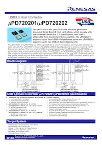 UPD720202K8-711-BAA-A Datasheet Copertura