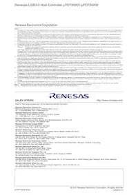 UPD720202K8-711-BAA-A Datasheet Page 3