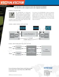 VSC3108VP-01 Datasheet Pagina 2