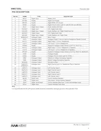 WM8750CBLGEFL/R Datasheet Pagina 4