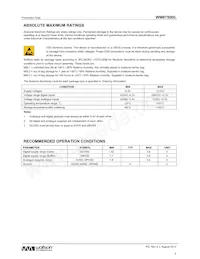 WM8750CBLGEFL/R Datasheet Pagina 5