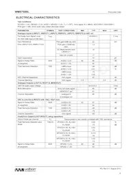 WM8750CBLGEFL/R Datasheet Pagina 6