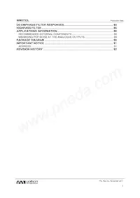 WM8753CLGEFL/RV Datasheet Pagina 3