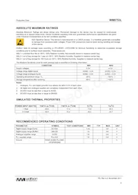 WM8753CLGEFL/RV Datasheet Pagina 6