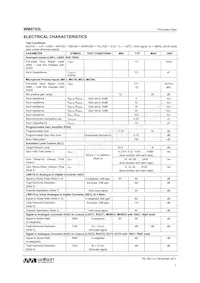 WM8753CLGEFL/RV Datasheet Pagina 7