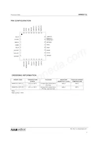 WM8973CLGEFL/RV Datasheet Pagina 5