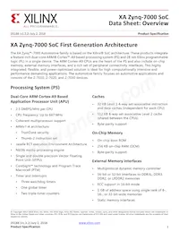 XA7Z030-1FBG484I Datasheet Cover