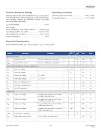 XR22801IL32-F Datenblatt Seite 3