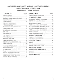 A80C186ECI Datasheet Pagina 2