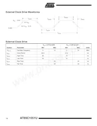 AT89C1051U-12SI Datenblatt Seite 10