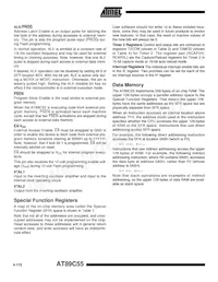 AT89C55-24JC Datasheet Pagina 4