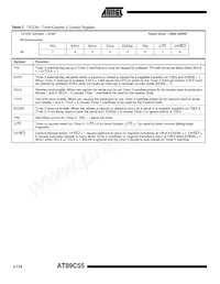 AT89C55-24JC Datasheet Pagina 6