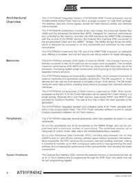 AT91FR4042-CI-T Datasheet Page 6