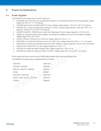 AT91SAM9G45B-CU-999 Datasheet Page 14