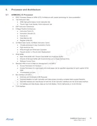 AT91SAM9G45B-CU-999 Datasheet Pagina 15