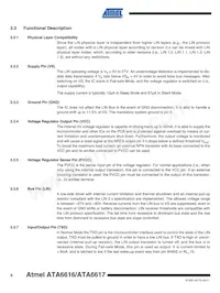 ATA6617-P3QW Datasheet Pagina 6