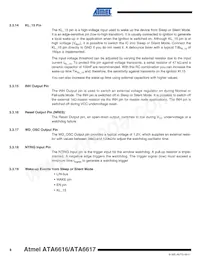 ATA6617-P3QW Datasheet Pagina 8