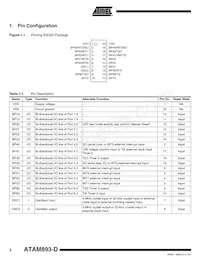 ATAM893T-TKSYD Datasheet Pagina 2