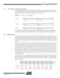 ATMEGA168-20MI Таблица данных Страница 11