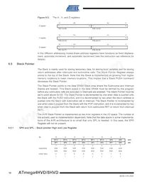 ATMEGA4HVD-4MX數據表 頁面 10