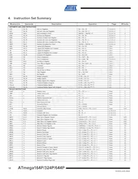 ATMEGA644P-A15AZ Datasheet Pagina 10