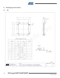 ATMEGA644P-A15AZ Datasheet Pagina 16