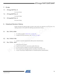 ATMEGA644P-A15AZ Datasheet Pagina 19