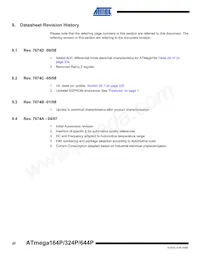 ATMEGA644P-A15AZ Datasheet Pagina 20