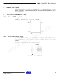 ATSAM3SD8CA-CU Datenblatt Seite 9