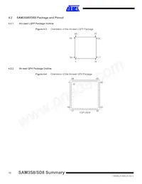 ATSAM3SD8CA-CU Datenblatt Seite 12