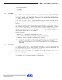 ATSAM3SD8CA-CU Datasheet Pagina 17