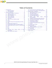 BSC9132NXN7MNMB Datasheet Pagina 2