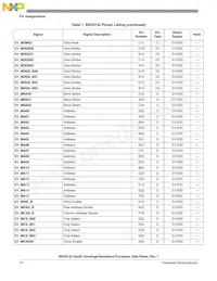 BSC9132NXN7MNMB Datasheet Pagina 10