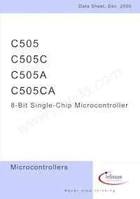 C505CALMCAFXUMA1 Datasheet Pagina 3