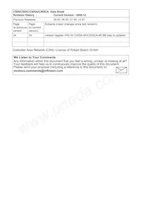 C505CALMCAFXUMA1 Datasheet Pagina 4