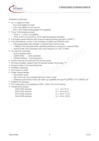 C505CALMCAFXUMA1 Datasheet Pagina 6