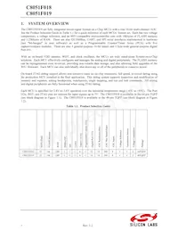 C8051F019 Datasheet Pagina 7